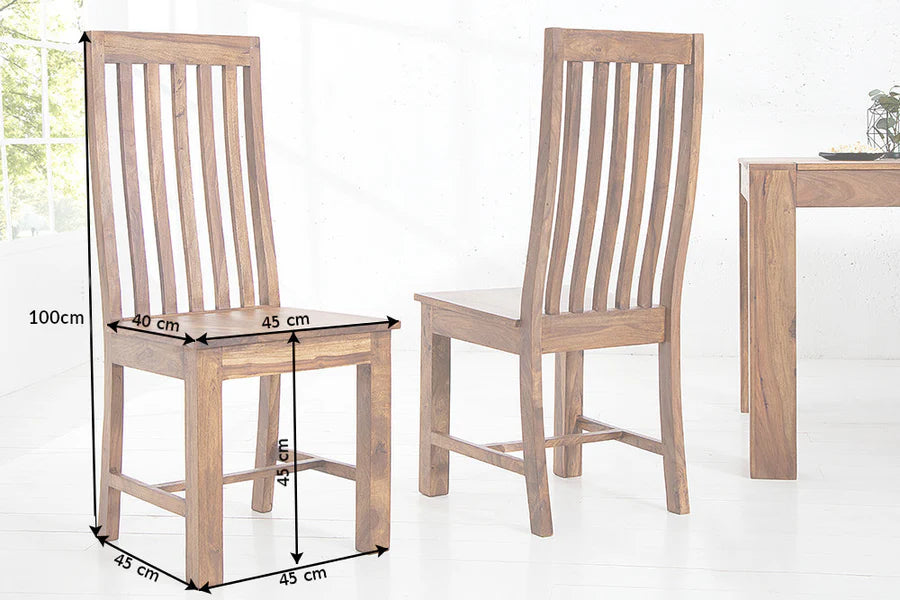 Chair MAKASSAR sheesham wood