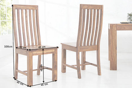 Chair MAKASSAR sheesham wood