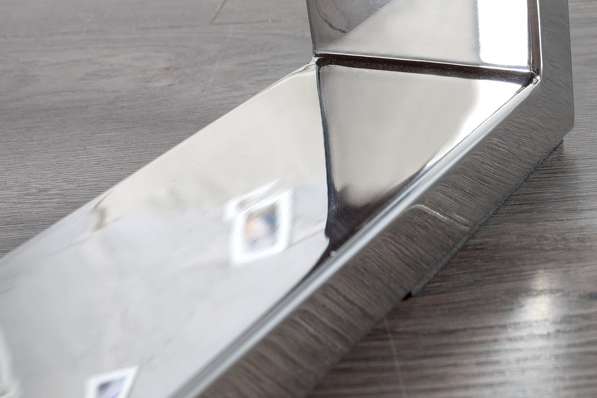 EUPHORIA BARRACUDA coffee table, 110 cm, recycled solid 40 mm teak wood, without glass top