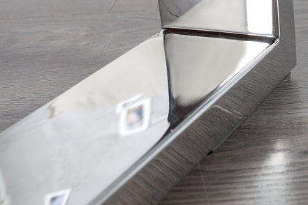 EUPHORIA BARRACUDA coffee table, 110 cm, recycled solid 40 mm teak wood, without glass top