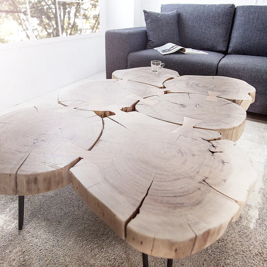 Dohányzóasztal GOA 115 cm acacia natúr
