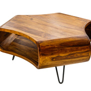 Coffee table ORGANIC LIVING 90cm sheesham wood