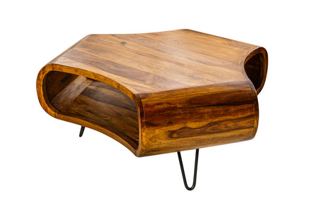 Coffee table ORGANIC LIVING 90cm sheesham wood