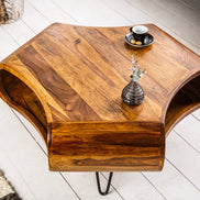Coffee table ORGANIC LIVING 90cm sheesham wood