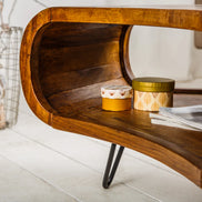 Coffee table ORGANIC LIVING 90cm sheesham wood