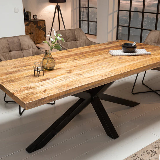 Dining table GALAXIE 180cm mango wood natural
