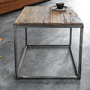BARRACUDA side table 40cm recycled wood