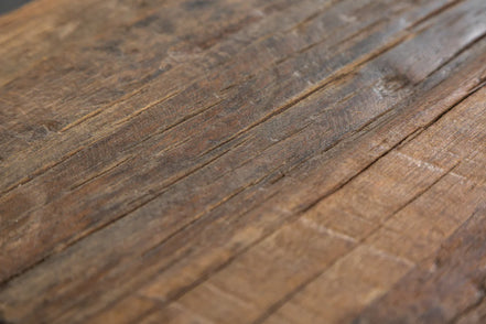 BARRACUDA side table 40cm recycled wood