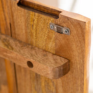 SCORPION highboard 120cm mango brown