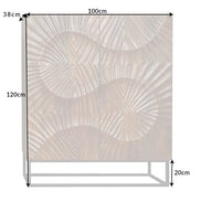 SCORPION highboard 120cm mango brown