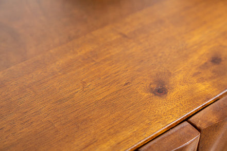 SCORPION highboard 120cm mango brown