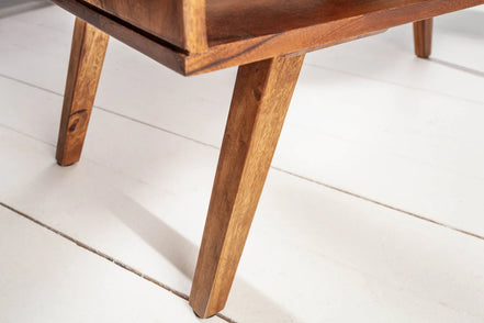 Coffee table RETRO 100cm sheesham wood