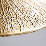 Lerakóasztal LEAF 40 cm arany