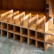 Bar cabinet SCORPION 140cm mango brown
