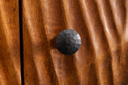 Bar cabinet SCORPION 140cm mango brown