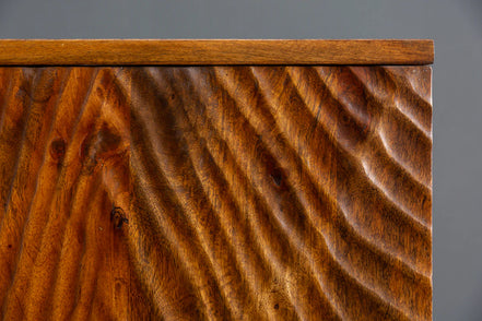 Bar cabinet SCORPION 140cm mango brown