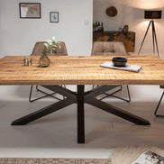 GALAXIE dining table 160cm solid mango wood