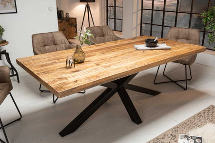 GALAXIE dining table 160cm solid mango wood