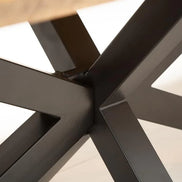 GALAXIE dining table 160cm solid mango wood