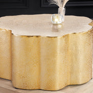 Dohányzóasztal ORGANIC ORIENT 70 cm arany