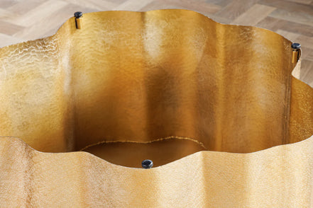 Dohányzóasztal ORGANIC ORIENT 70 cm arany