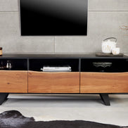 TV-szekrény ORGANIC ARTWORK 140 cm akácfa