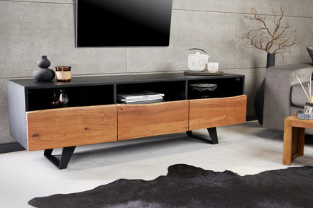 TV-szekrény ORGANIC ARTWORK 140 cm akácfa