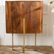 GATSBY 125cm retro style mango gold highboard