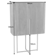 GATSBY 125cm retro style mango gold highboard