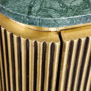 Sideboard VENEZIANO 160cm mango wood with marble top