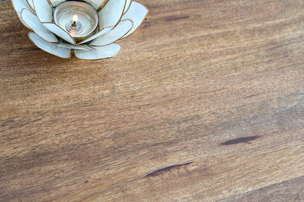Side Table ELEGANCE 60cm mango wood top