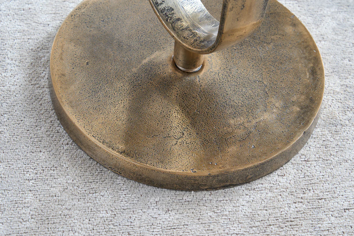 Side Table ELEGANCE 60cm mango wood top