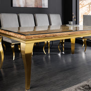 Étkezőasztal MODERN BAROCK BARRACUDA 200 cm arany