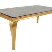 Étkezőasztal MODERN BAROCK BARRACUDA 200 cm arany