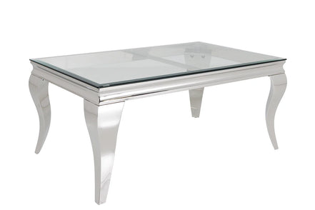 Coffee Table MODERN BAROCK BARRACUDA 100x60cm chrome