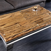 Coffee Table MODERN BAROCK BARRACUDA 100x60cm chrome