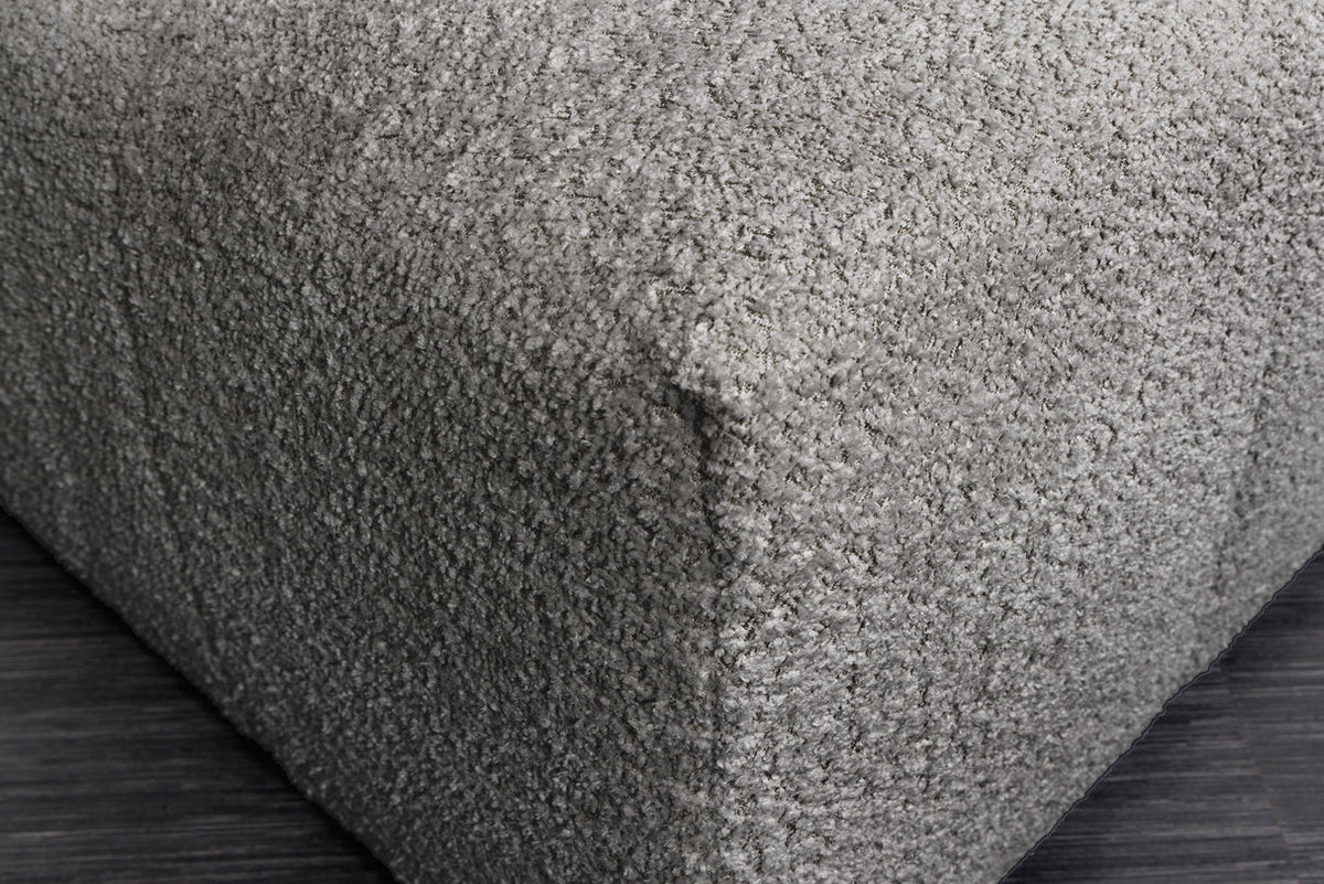 Lábtartó ROYAL 120 cm rugós mag buklé szürke