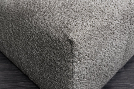 Lábtartó ROYAL 120 cm rugós mag buklé szürke
