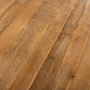 Étkezőasztal ART WOOD O 140 cm kerek mangófa természetes barna
