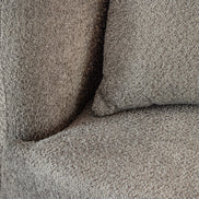 Kanapé ATELIER 230 cm háromszemélyes buklé szürke