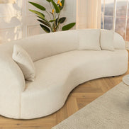 Kanapé ATELIER 230 cm háromszemélyes buklé bézs