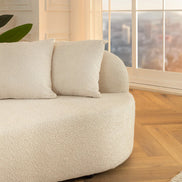Kanapé ATELIER 230 cm háromszemélyes buklé bézs