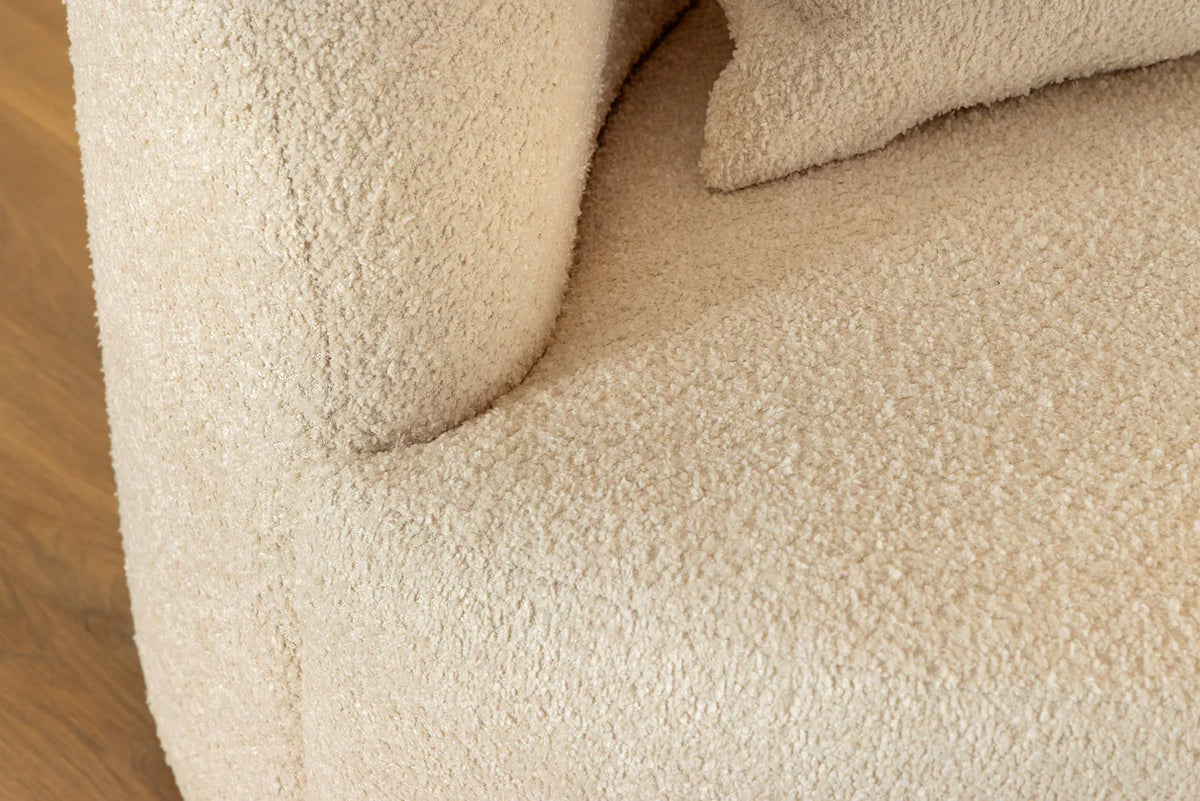 Kanapé ATELIER 230 cm háromszemélyes buklé bézs
