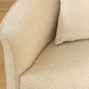 Kanapé ATELIER L 330 cm háromszemélyes XXL buklé bézs