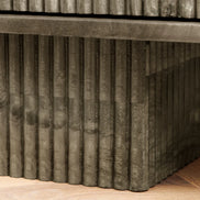ART DECO TV Stand 200cm 3D mango wood grey