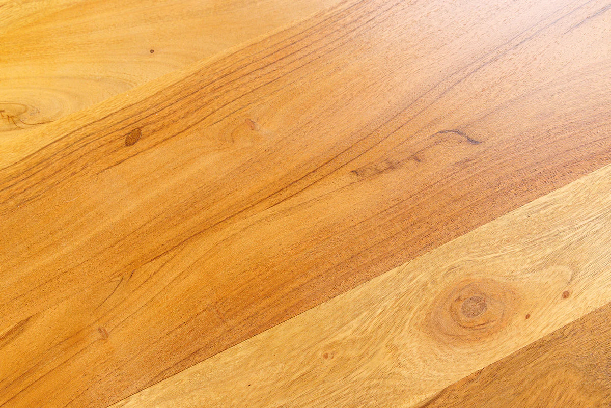Dohányzóasztal ORGANIC LIVING 70 cm akácfa barna mézszínű felület