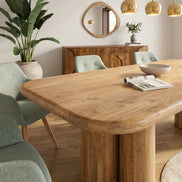 ART DECO dining table 240cm mango wood natural