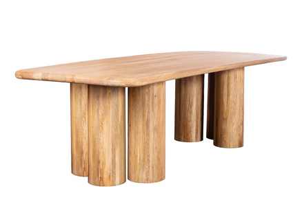 ART DECO dining table 240cm mango wood natural
