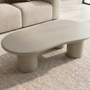 Coffee table ORGANIKO 130cm greige beige