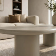 Coffee table ORGANIKO 130cm greige beige